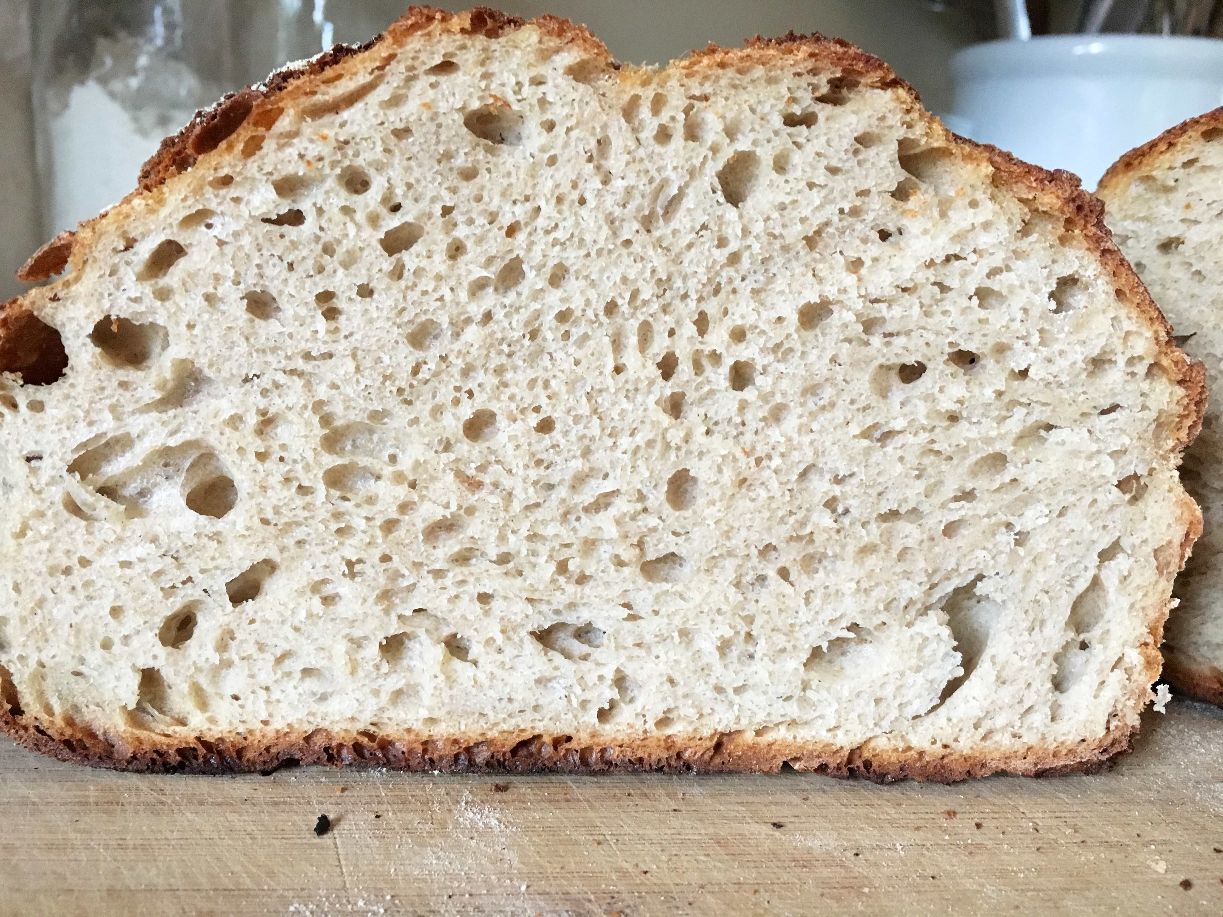 Spelt Flour No Knead Bread | Accidental Artisan