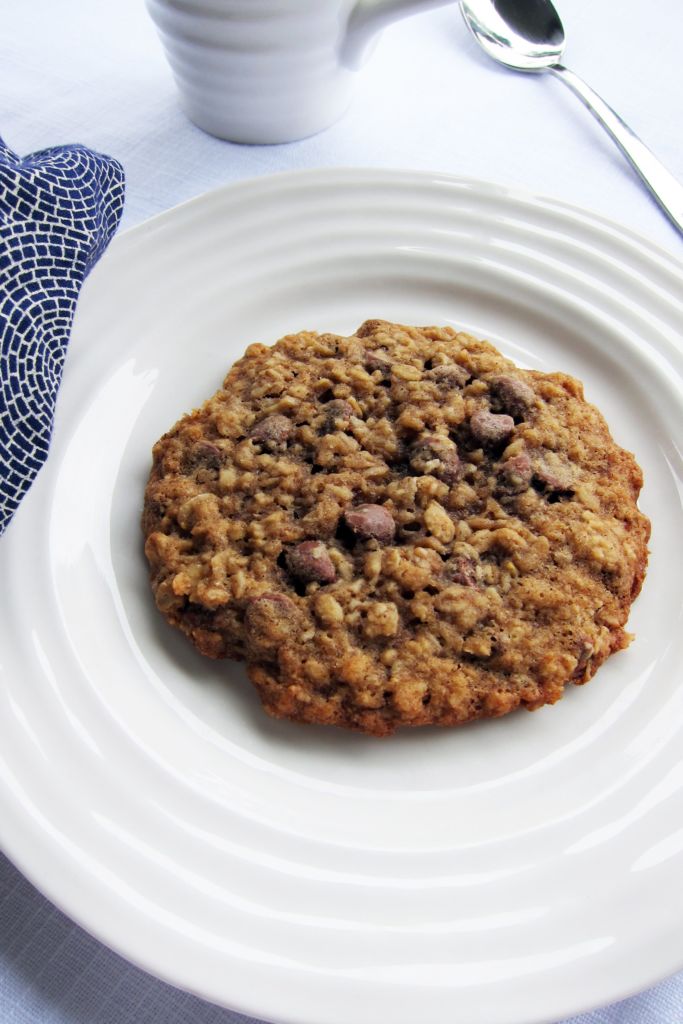 Oatmeal Chocolate Chip Spelt Cookies | Accidental Artisan