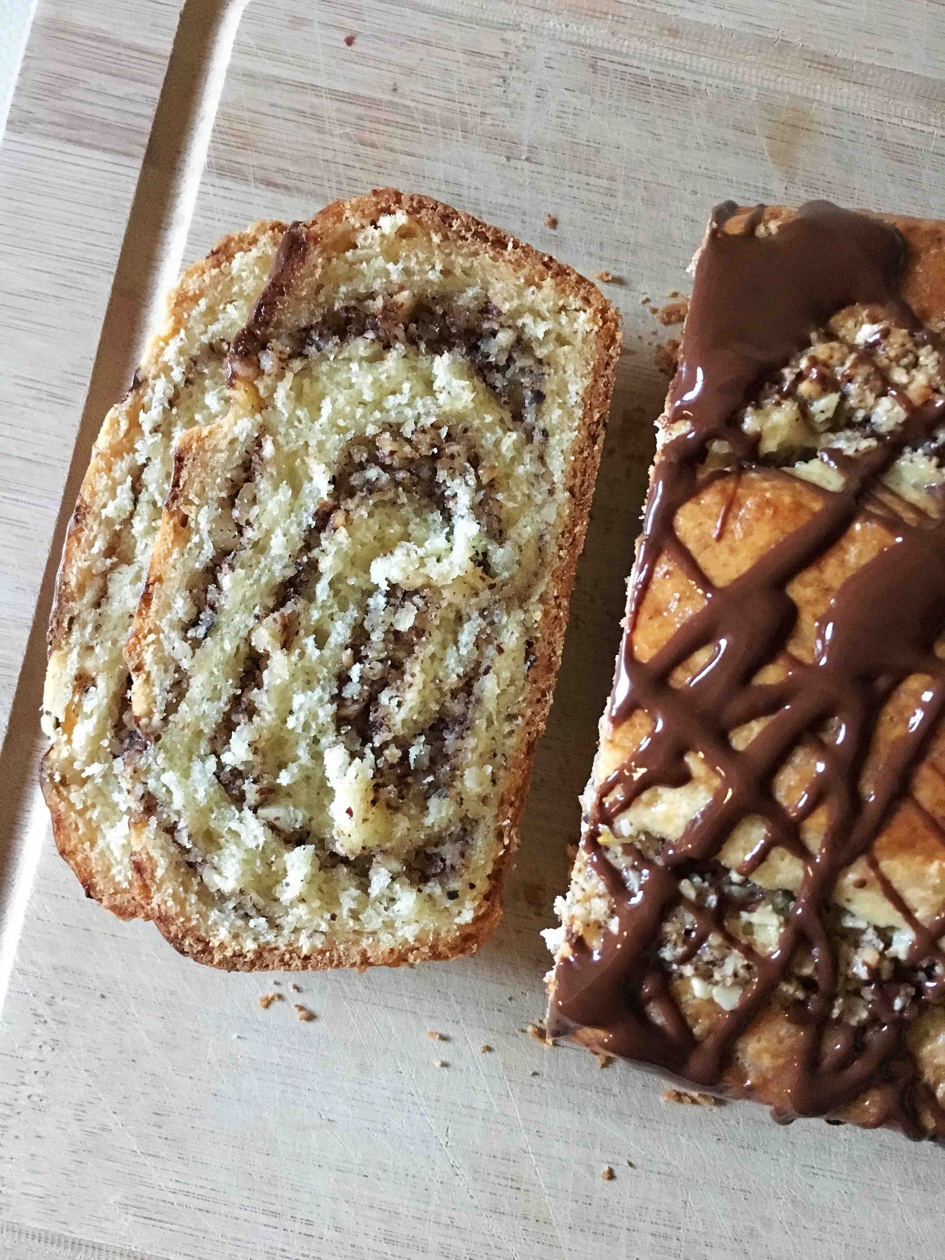 Chocolate Hazelnut Swirl Spelt Bread | Accidental Artisan